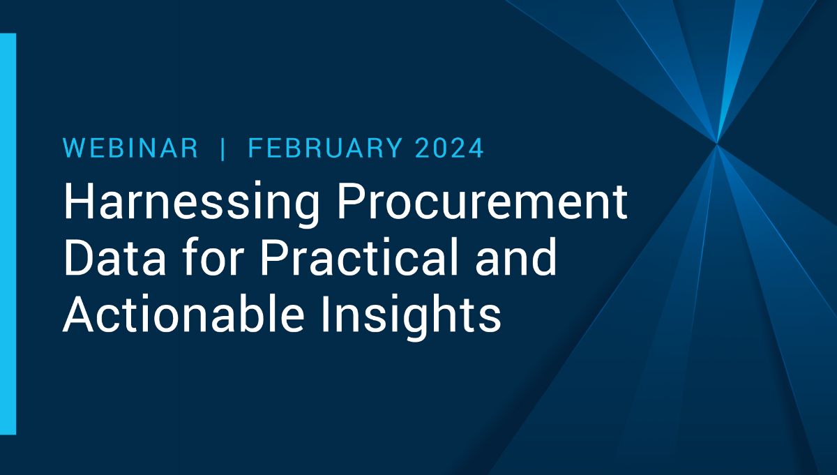2024-02_Harnessing-Procurement-Data-for-Practical-and-Actionable-Insights